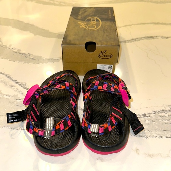 CHACO Kids Z1 Ecotread - size 2 EUC in box (worn once) - Picture 2 of 4